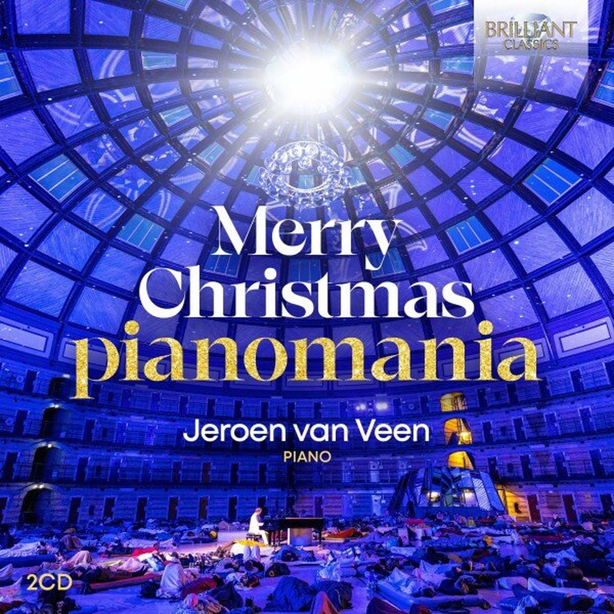 Jeroen van Veen – Merry Christmas Pianomania vinyl cover