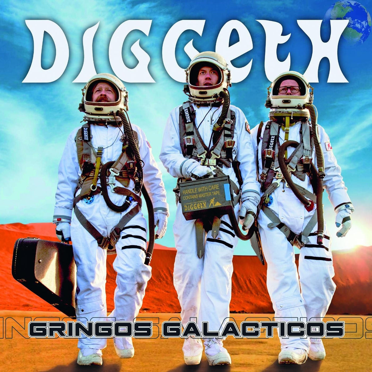 Diggeth – Gringo Galacticos vinyl record cover