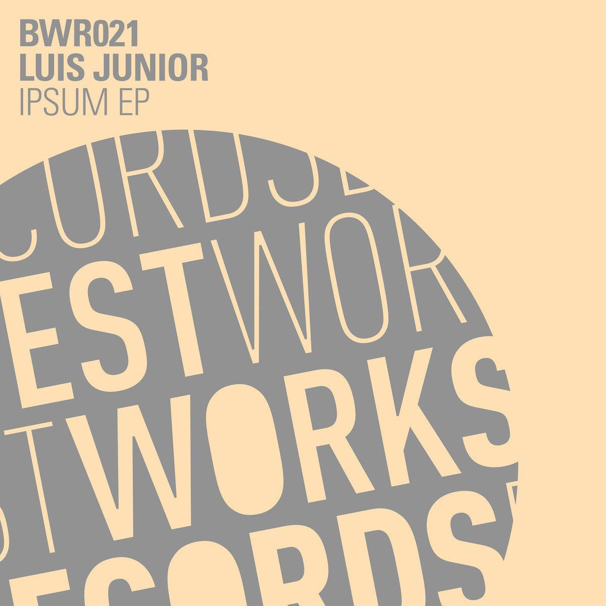 Luis Junior – Ipsum vinyl record cover