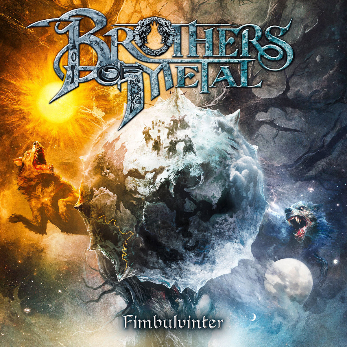 Brothers Of Metal – Fimbulvinter vinyl record cover