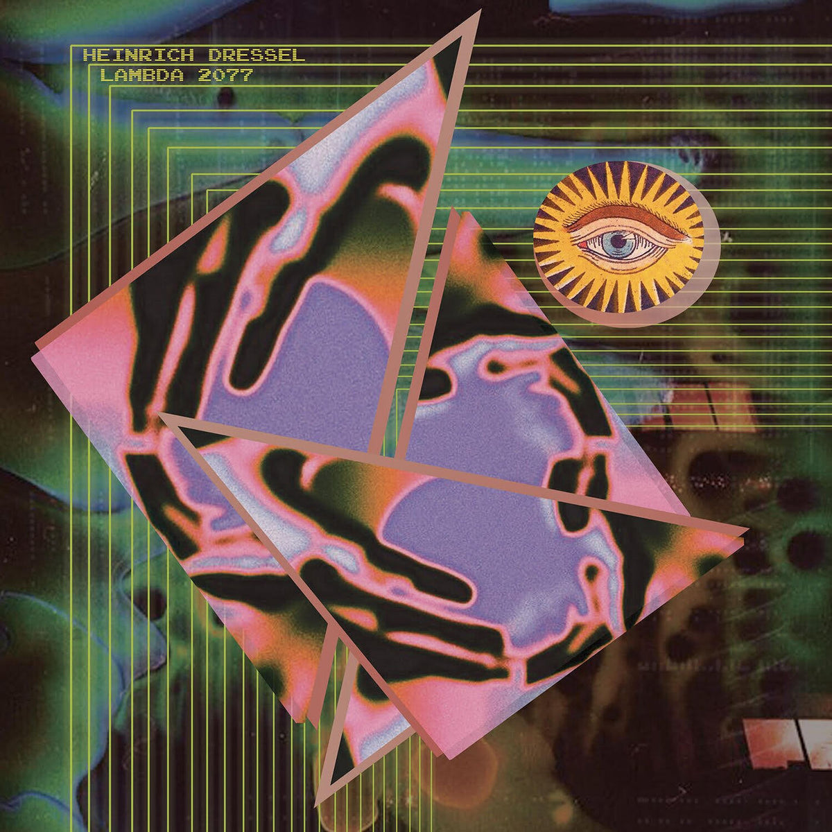Heinrich Dressel – Lambda 2077 vinyl cover