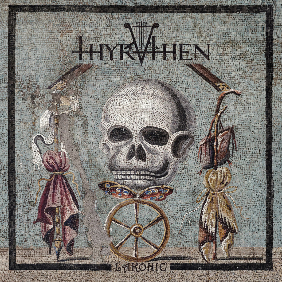 Thyrathen – Lakonic vinyl record cover