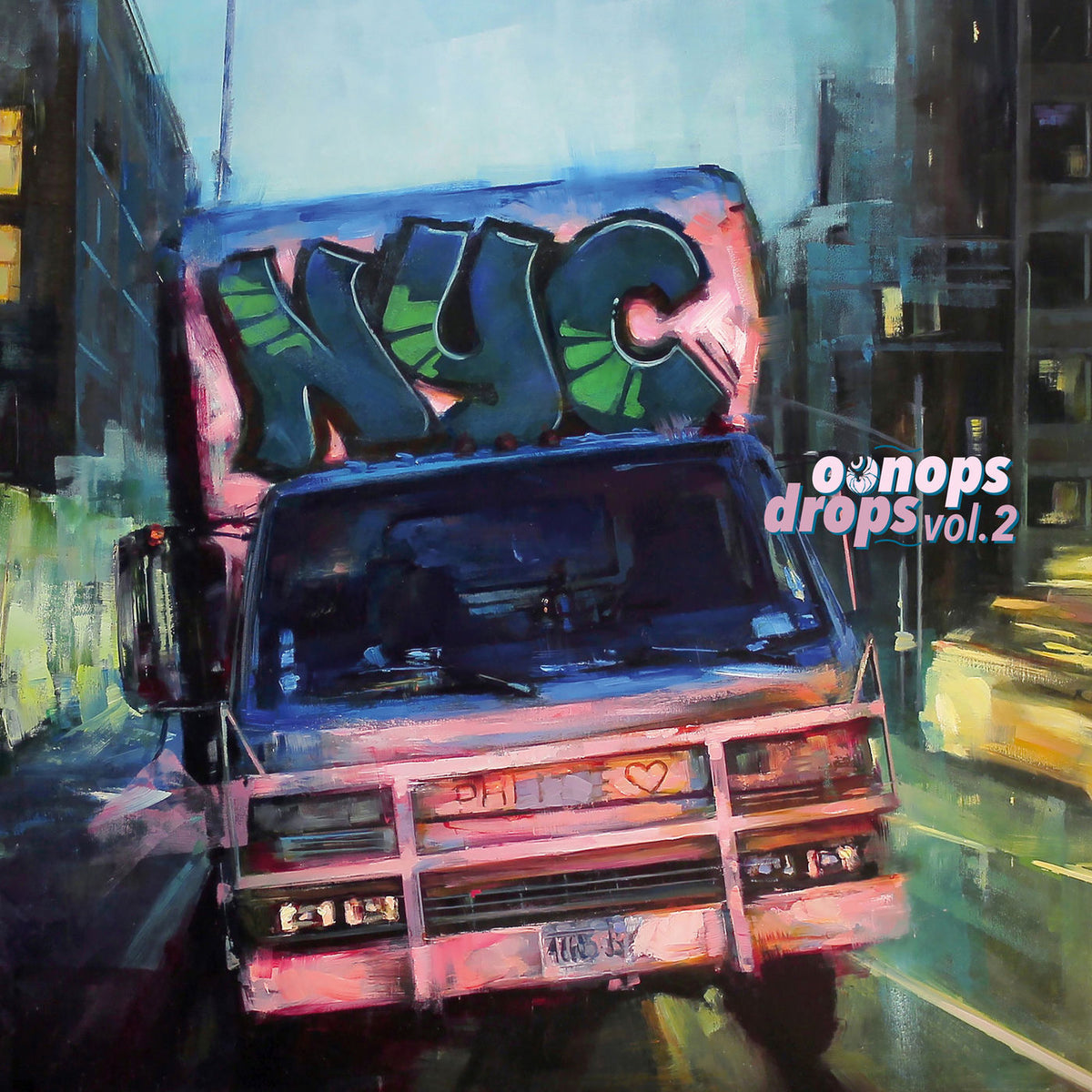 Various Artists – Oonops Drops Vol 2 vinyl record cover
