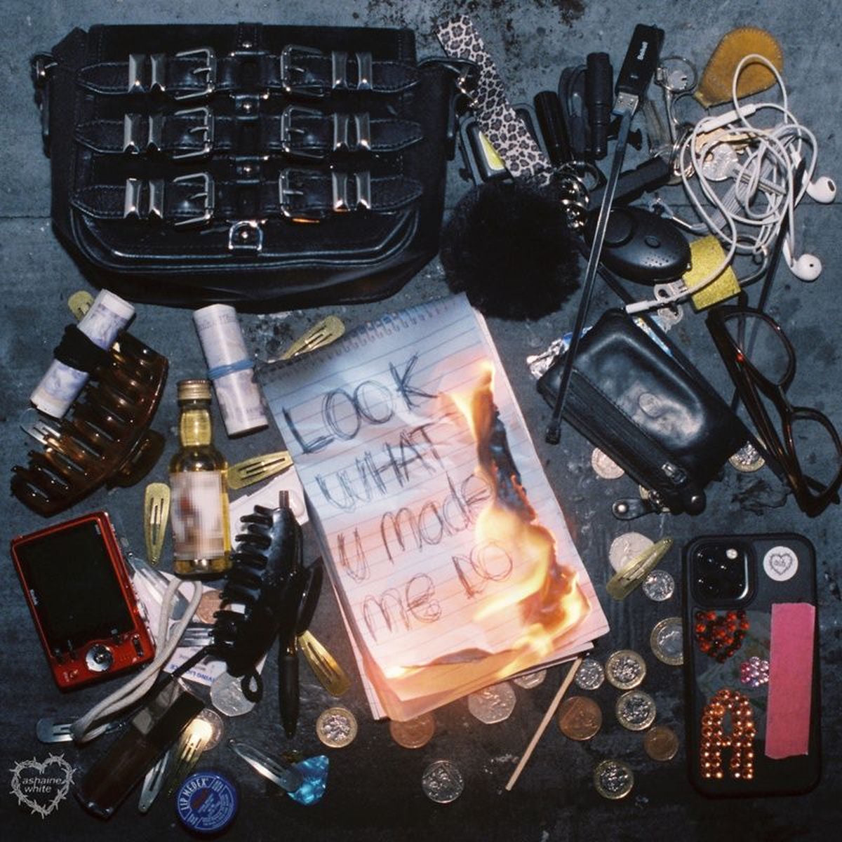 Ashaine White – Look What You Made Me Do vinyl cover