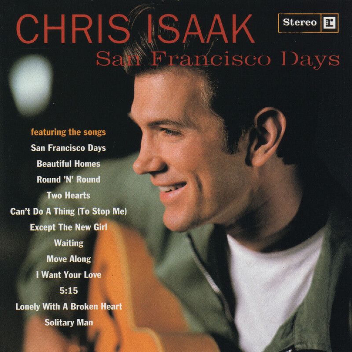 Chris Isaak – San Francisco Days vinyl record cover