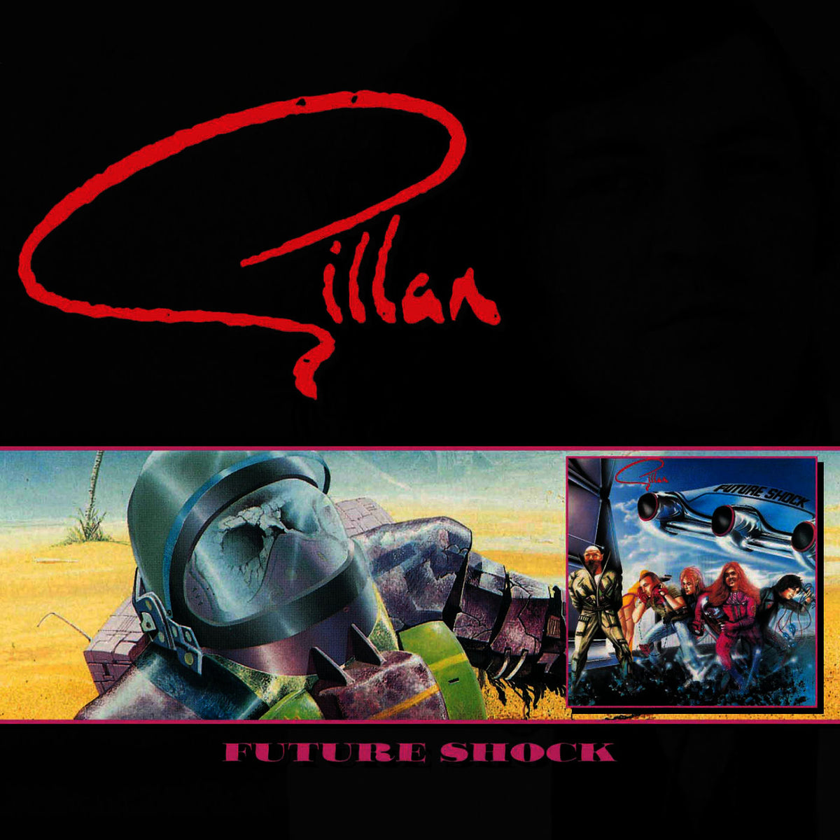Gillan – Future Shock vinyl record cover