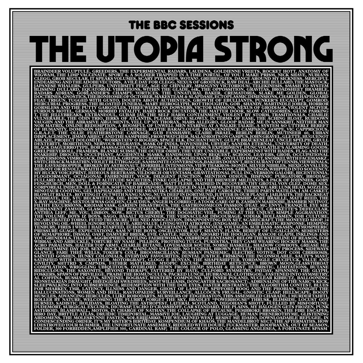The Utopia Strong – The BBC Sessions vinyl cover