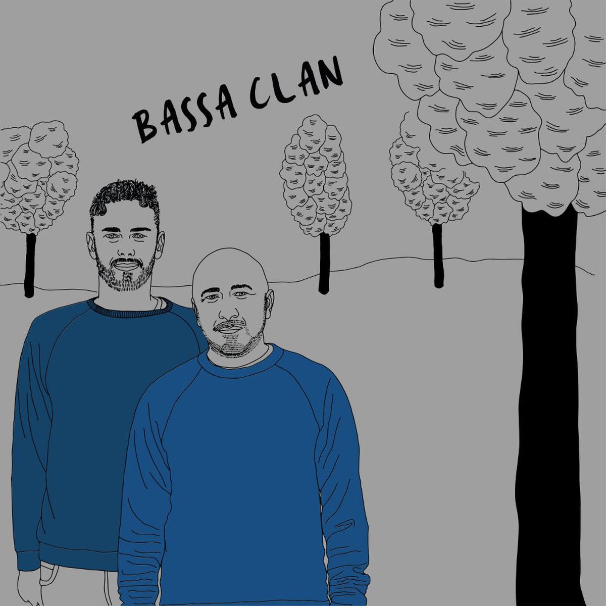 Bassa Clan – Caroline EP vinyl cover