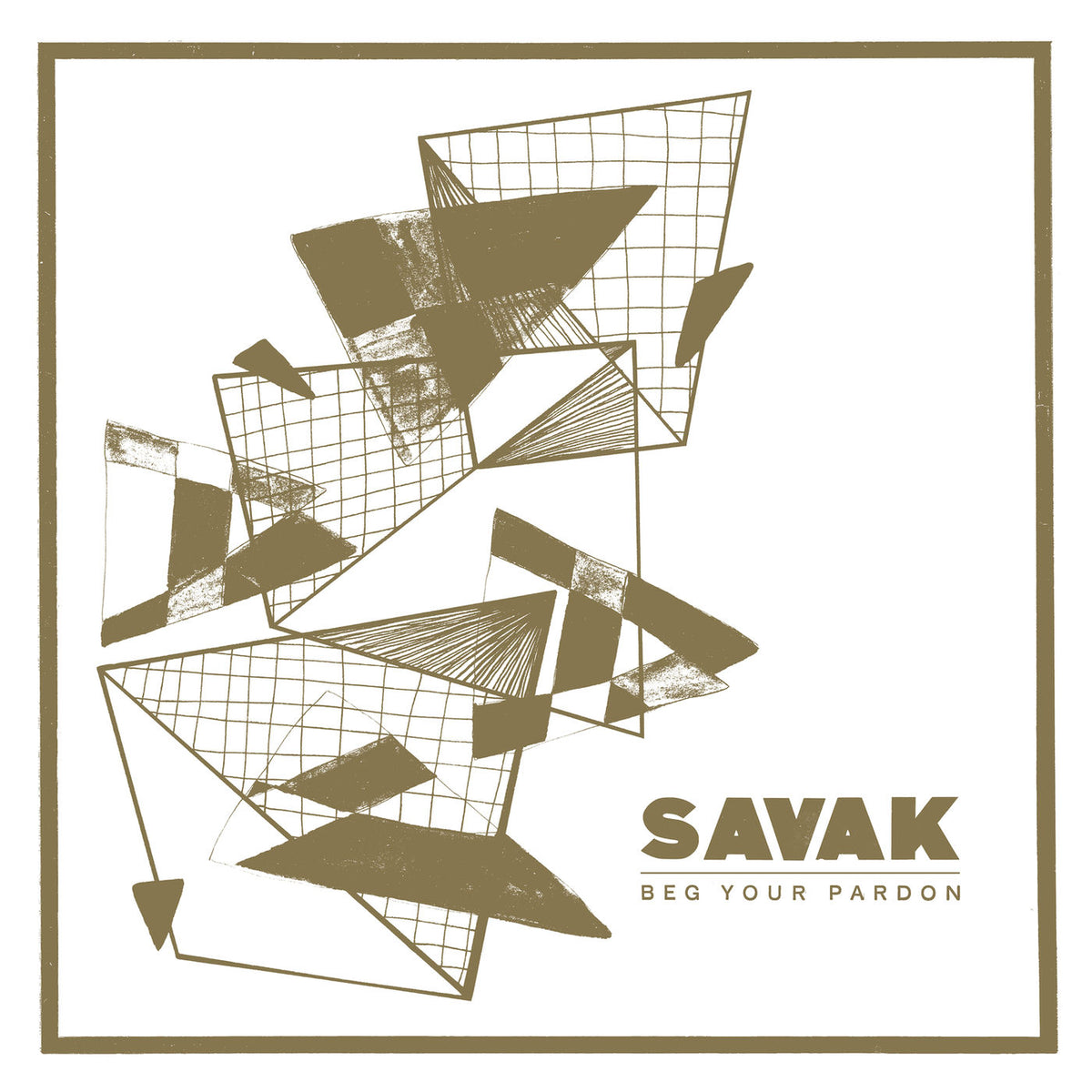 Savak – Savak Beg Your Pardon vinyl record cover