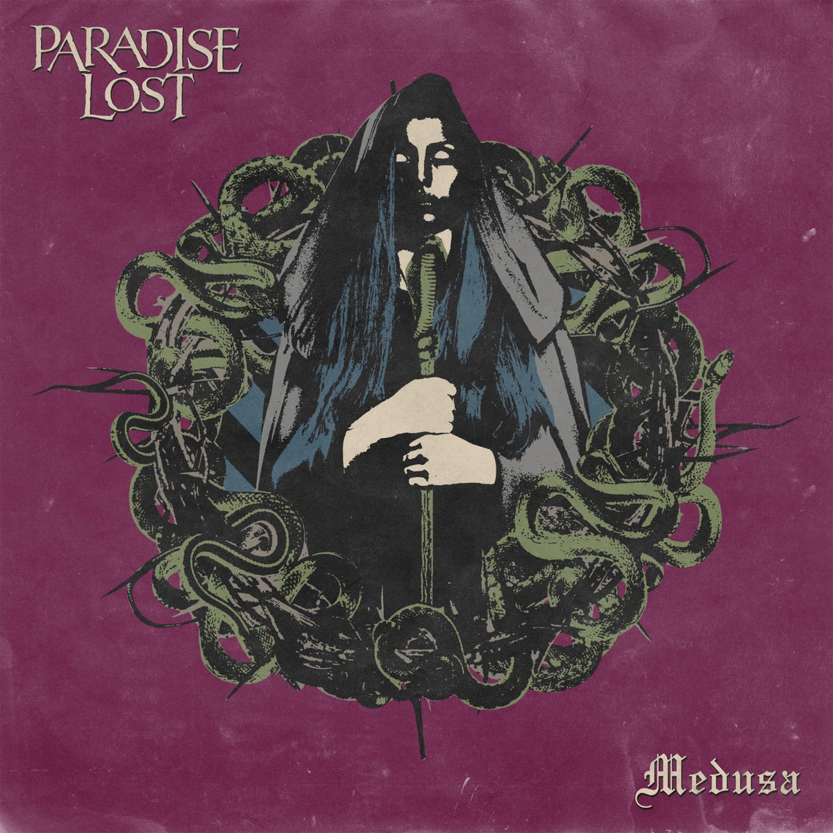 Paradise Lost – Medusa vinyl record cover