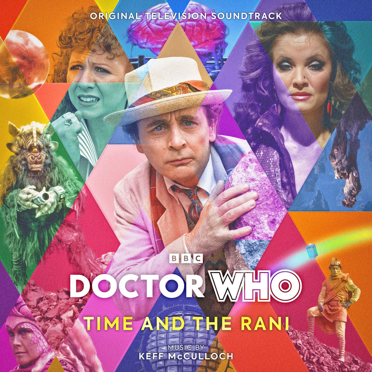 Keff Mcculloch – Doctor Who: Time And The Rani (SOUNDTRACK) [2LP] (LIMITED, IMPORT) vinyl record cover
