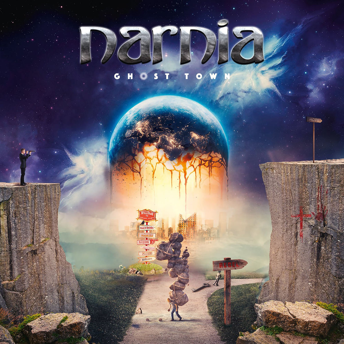 Narnia – Ghost Town vinyl record cover