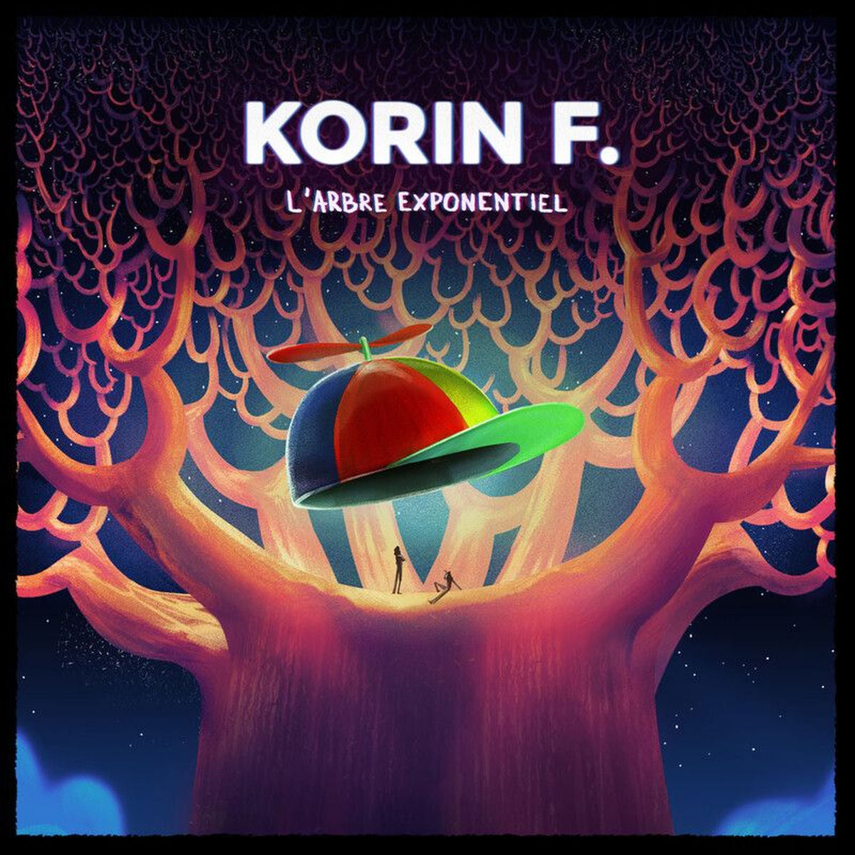 Korin F. – Larbre Exponentiel vinyl record cover