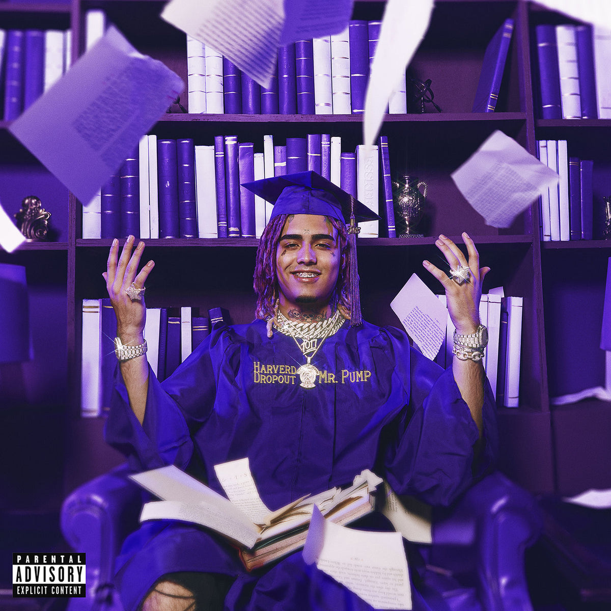 Lil Pump – Harverd Dropout vinyl record cover