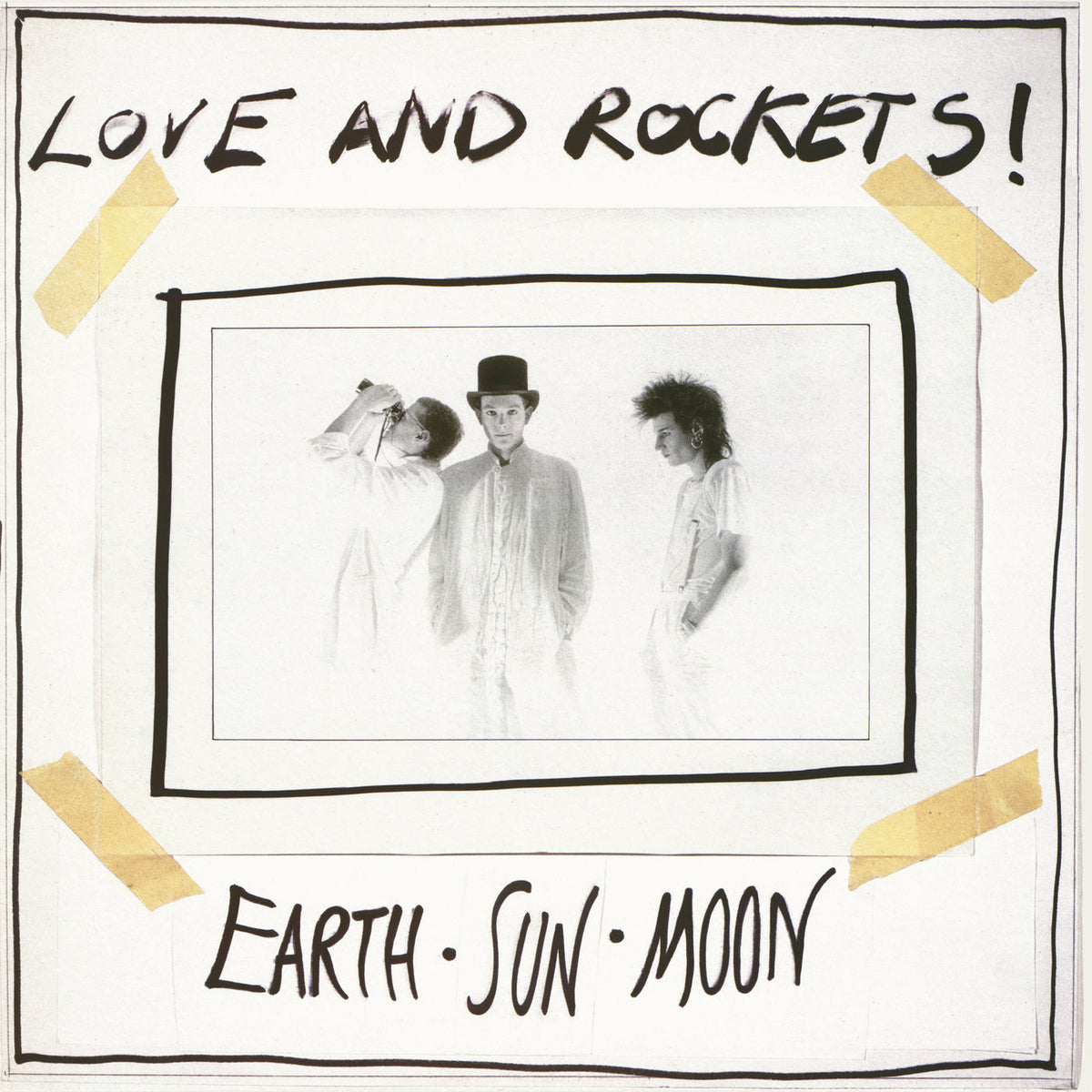 Love and Rockets – Earth, Sun, Moon vinyl record cover