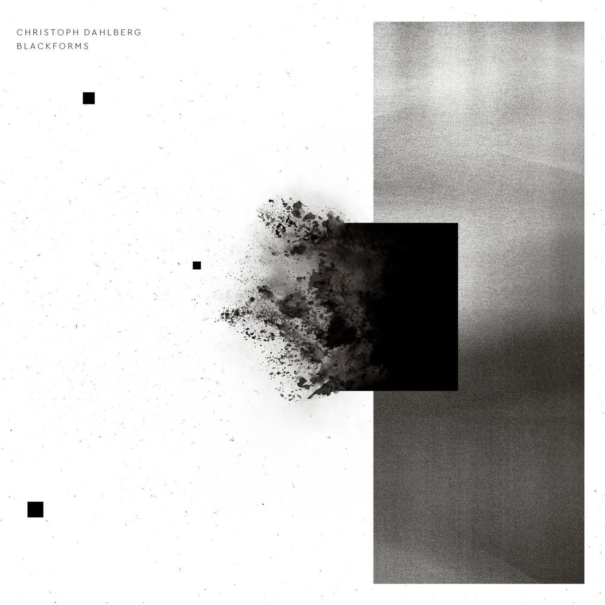 Christoph Dahlberg – Blackforms vinyl cover