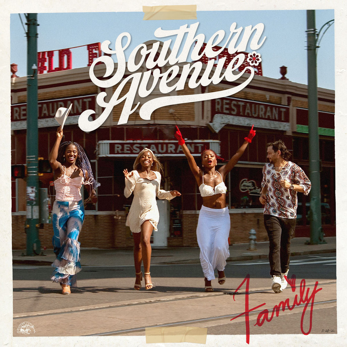 Southern Avenue – Family (COKE BOTTLE CLEAR VINYL) vinyl record cover