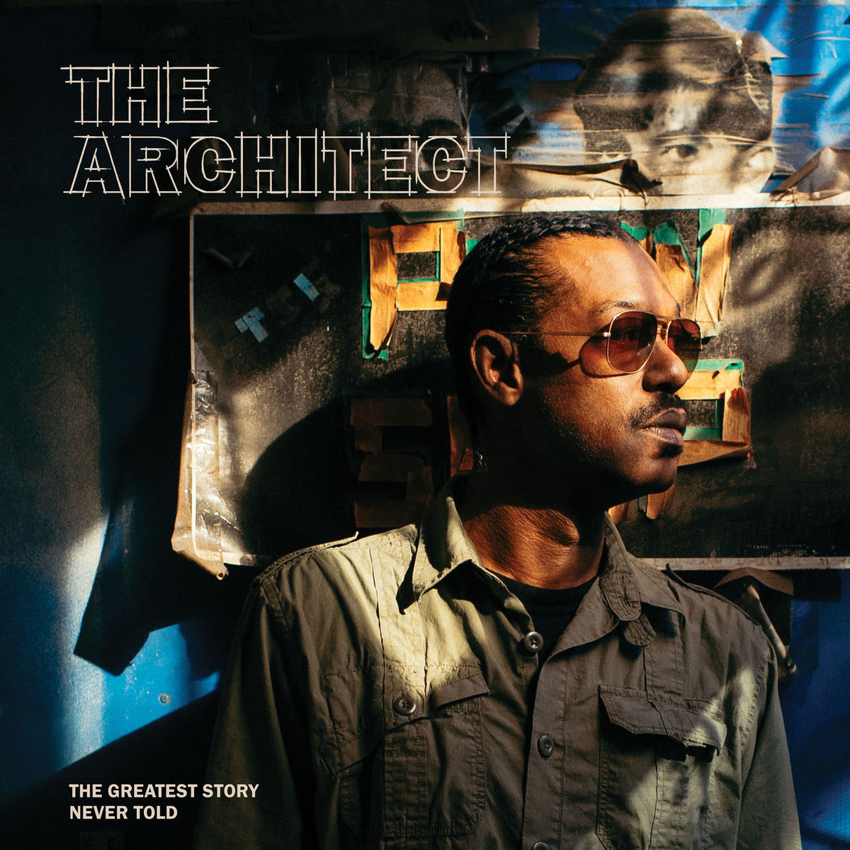 The Architect – The Greatest Story Never Told vinyl cover