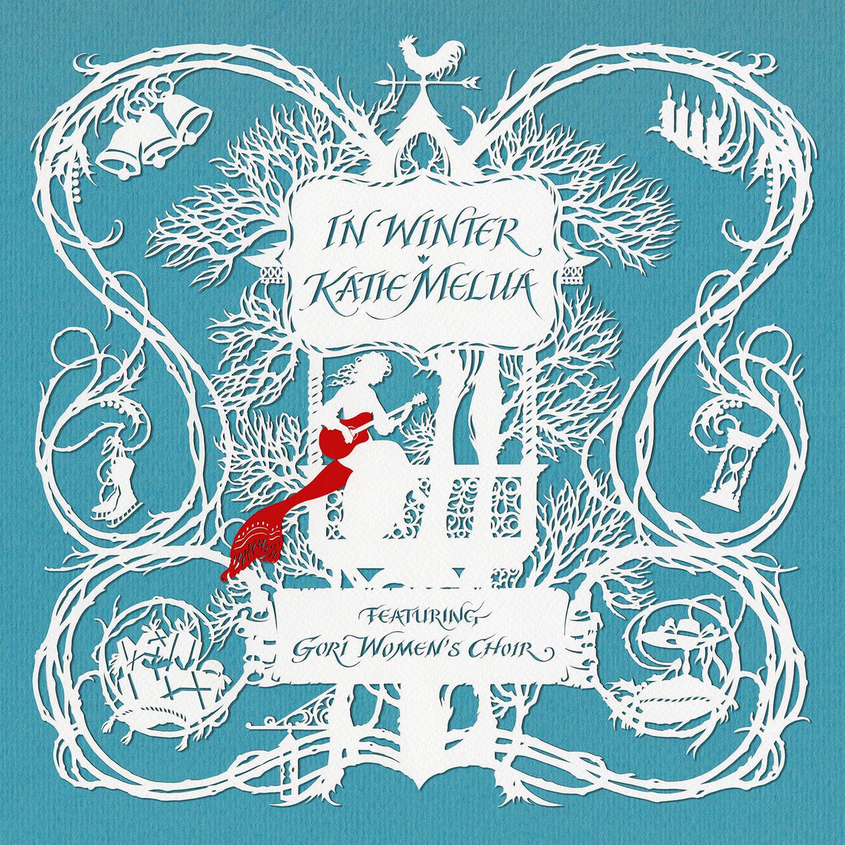 Katie Melua – In Winter vinyl record cover
