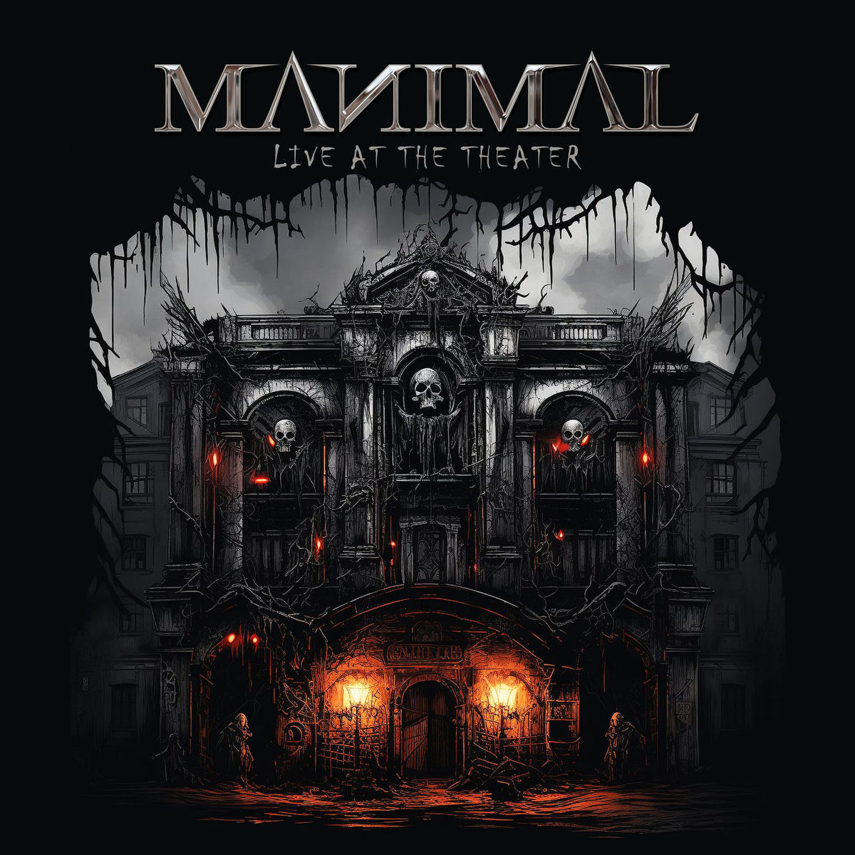 Manimal – Live at the Theater vinyl record cover