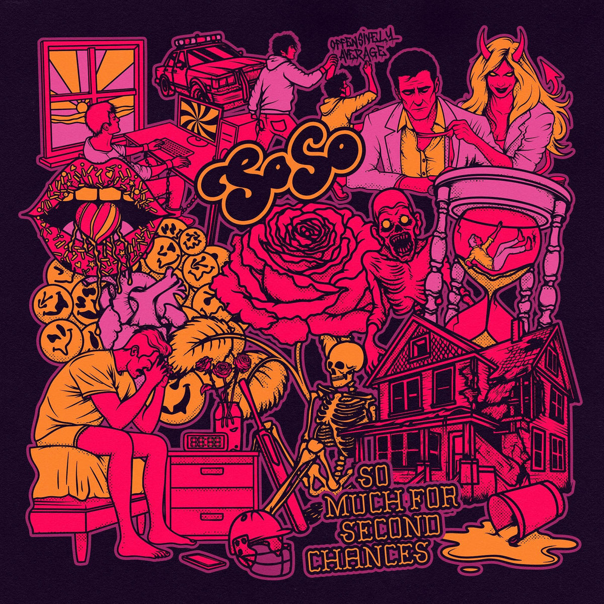 Soso – So Much For Second Chances (Orange Vinyl) vinyl record cover