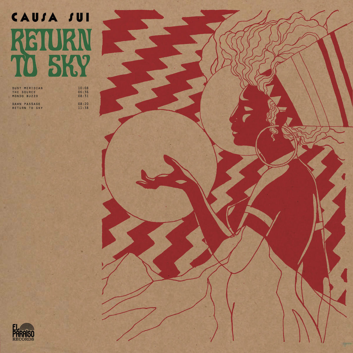 Causa Sui – Return to Sky vinyl record cover