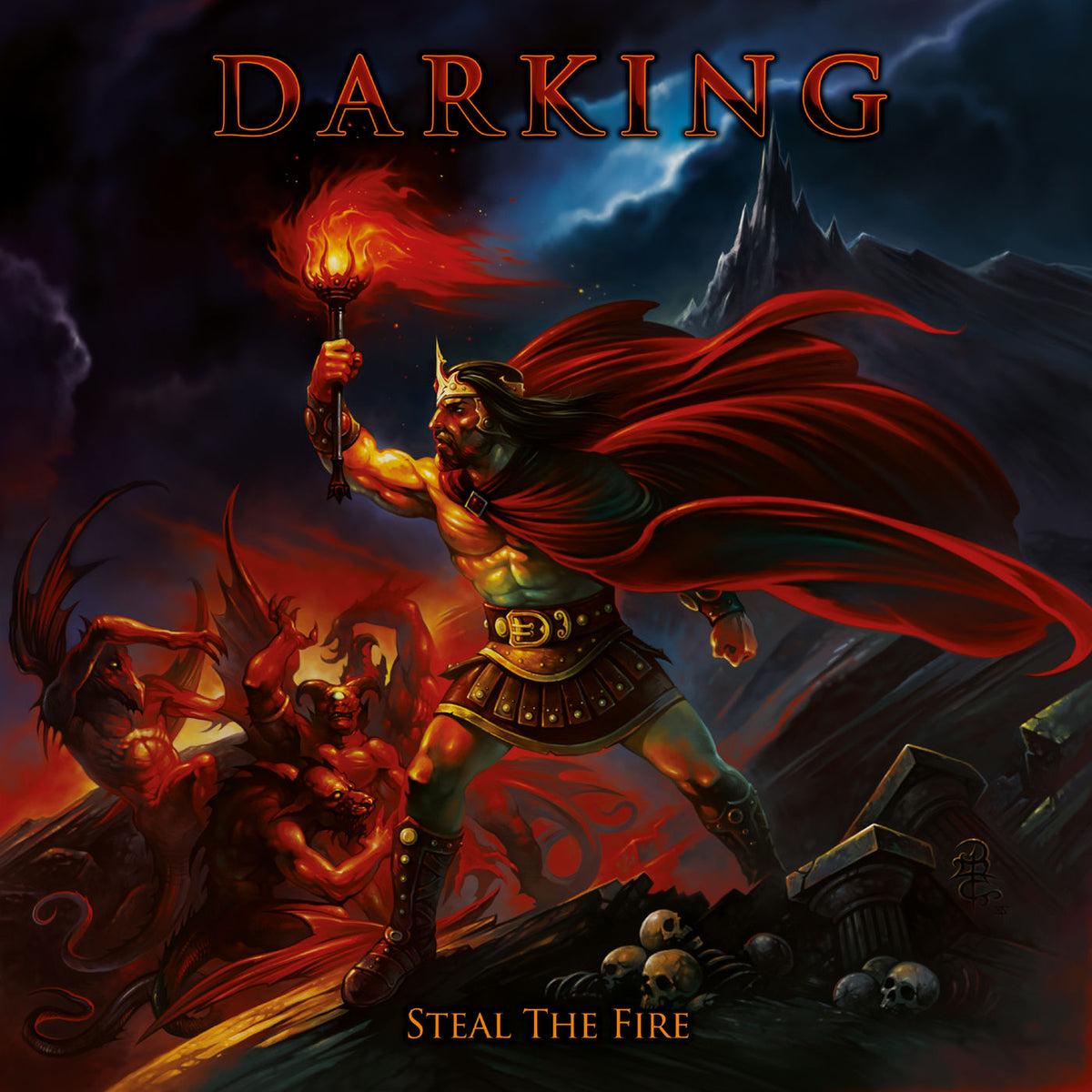 Darking – Steal the Fire vinyl record cover