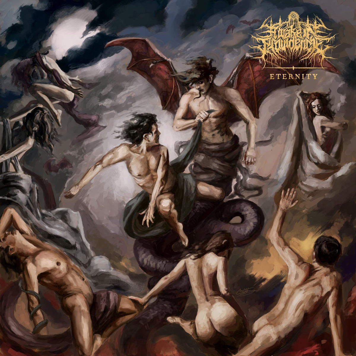 A Wake In Providence – Eternity [LP] (BROWN MARBLE VINYL) vinyl record cover