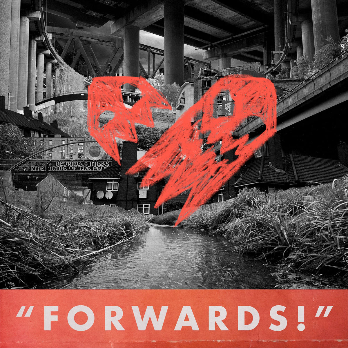 Johnny Foreigner – Forwards! vinyl record cover