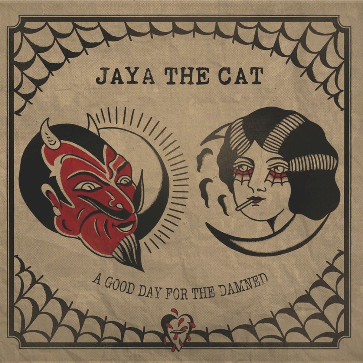 Jaya the Cat – A Good Day for the Damned vinyl record cover