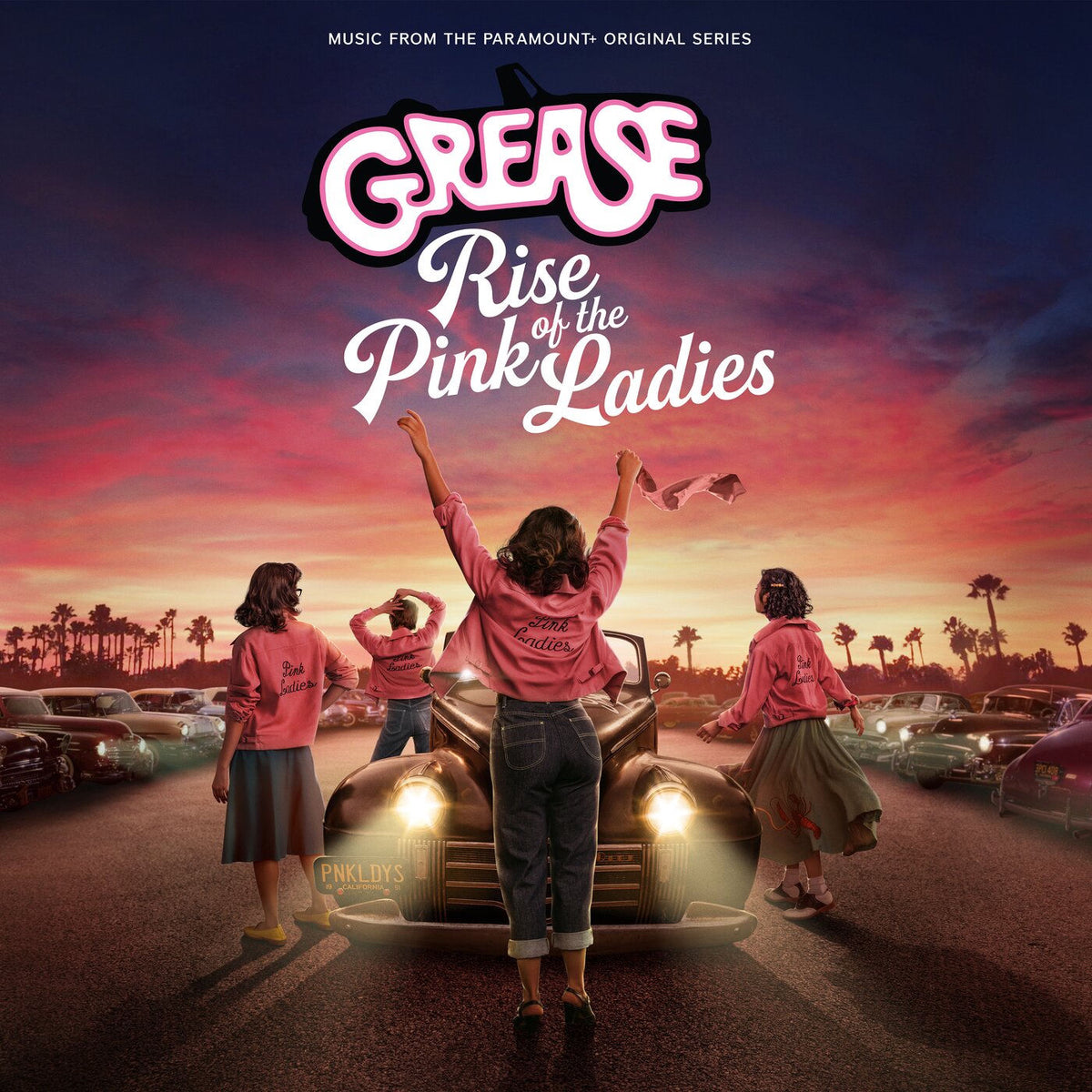 The Cast Of Grease: Rise Of The Pink Ladies – Grease: Rise Of The Pink Ladies (Soundtrack) [LP] vinyl record cover