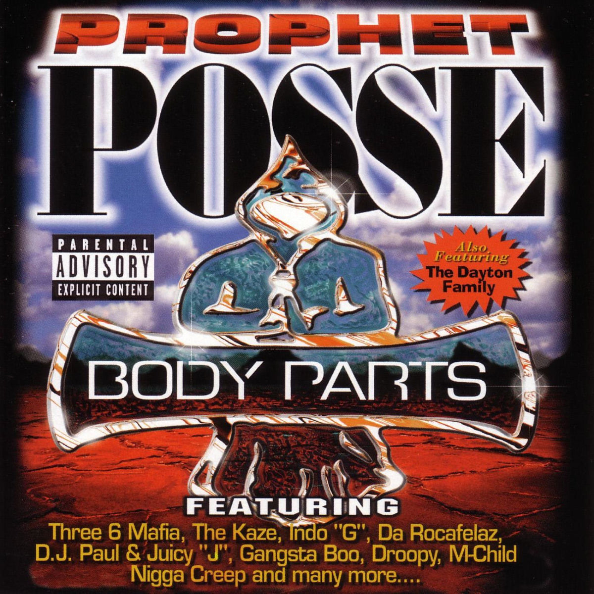Prophet Posse – Body Parts vinyl record cover