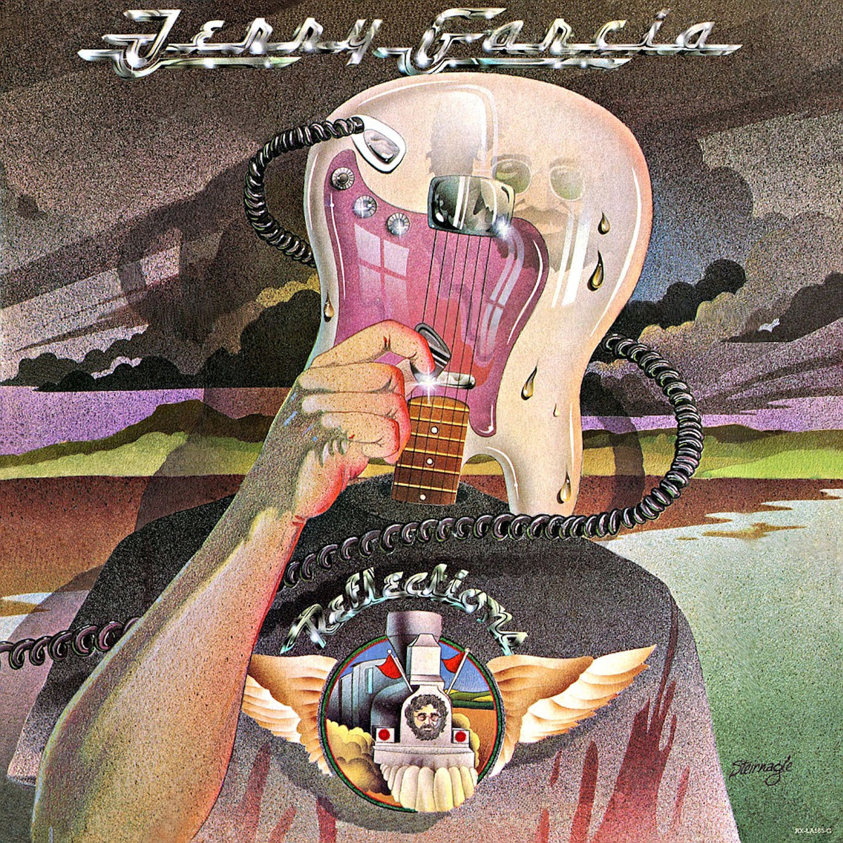 Jerry Garcia – Reflections vinyl record cover