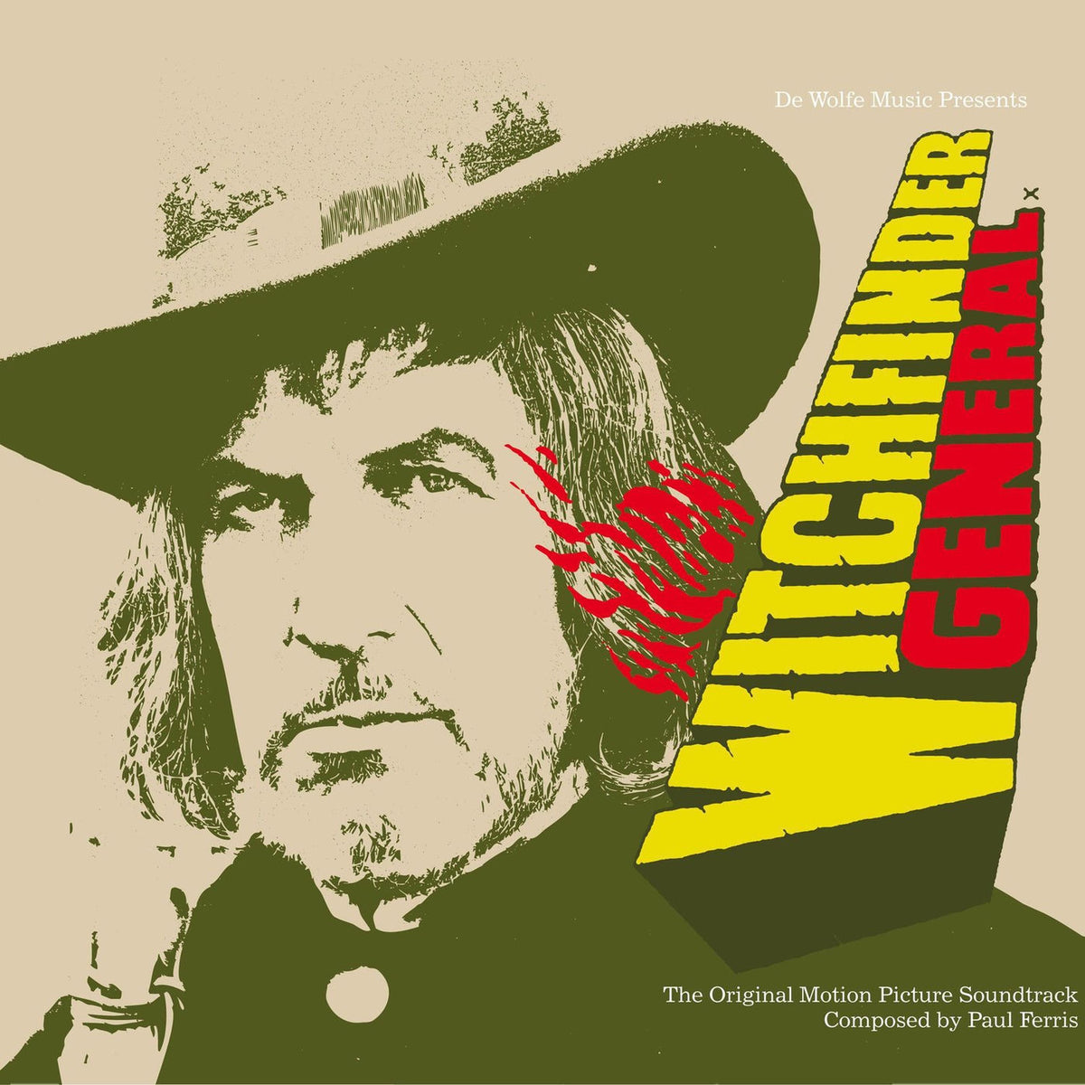 Paul Ferris – Witchfinder General vinyl record cover