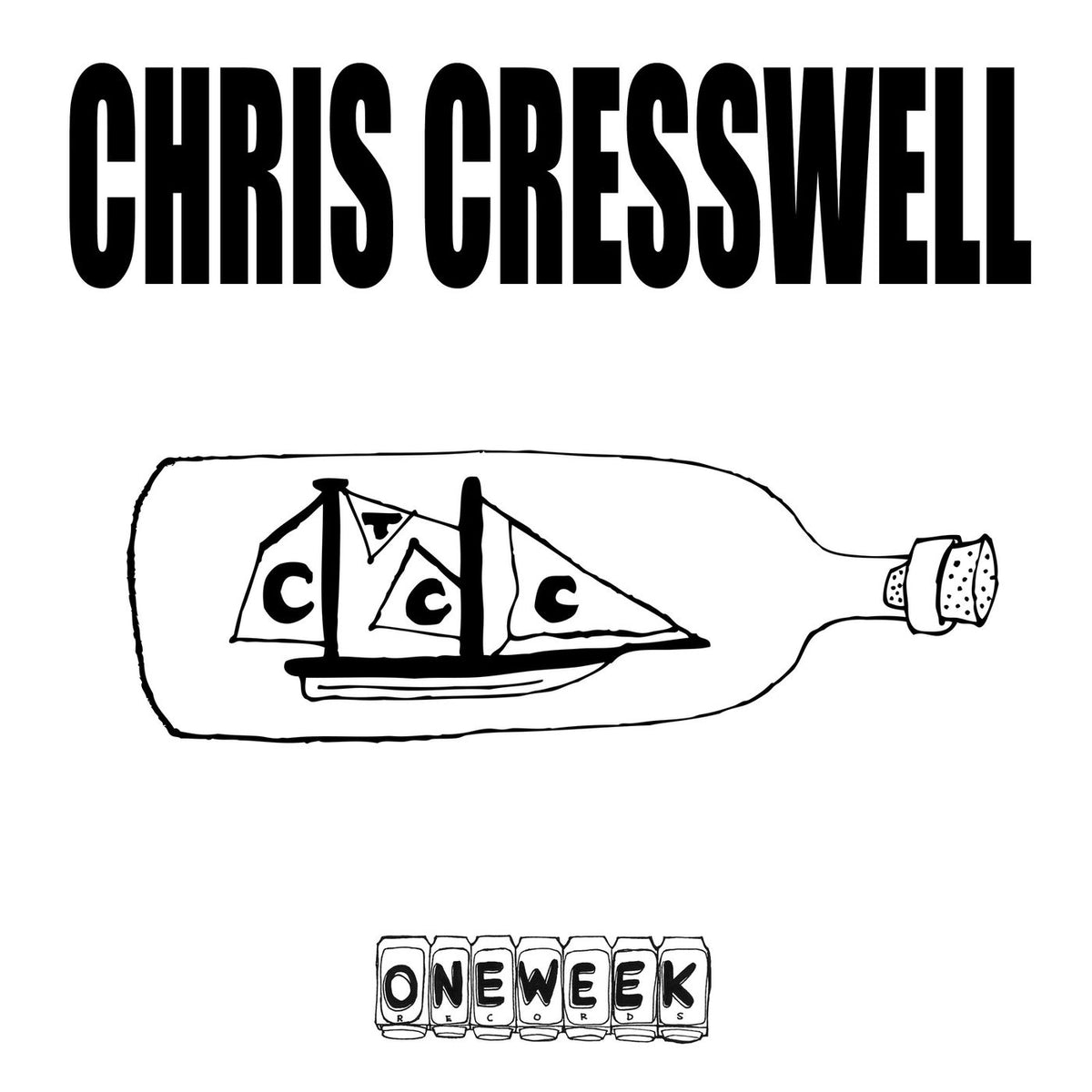 Chris Cresswell – One Week Record vinyl cover