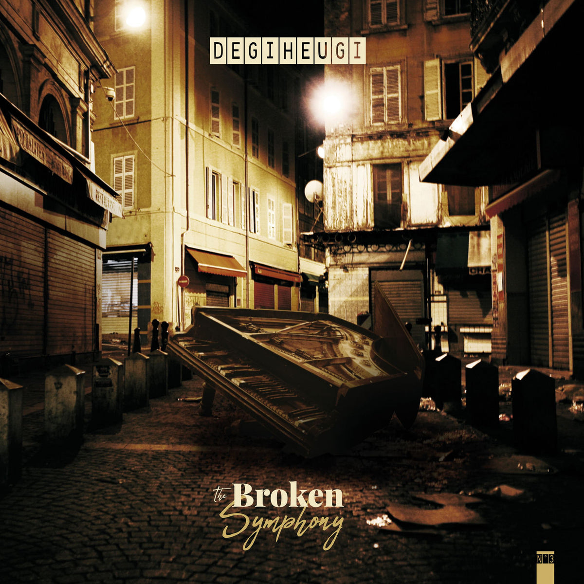 Degiheugi – The Broken Symphony vinyl record cover