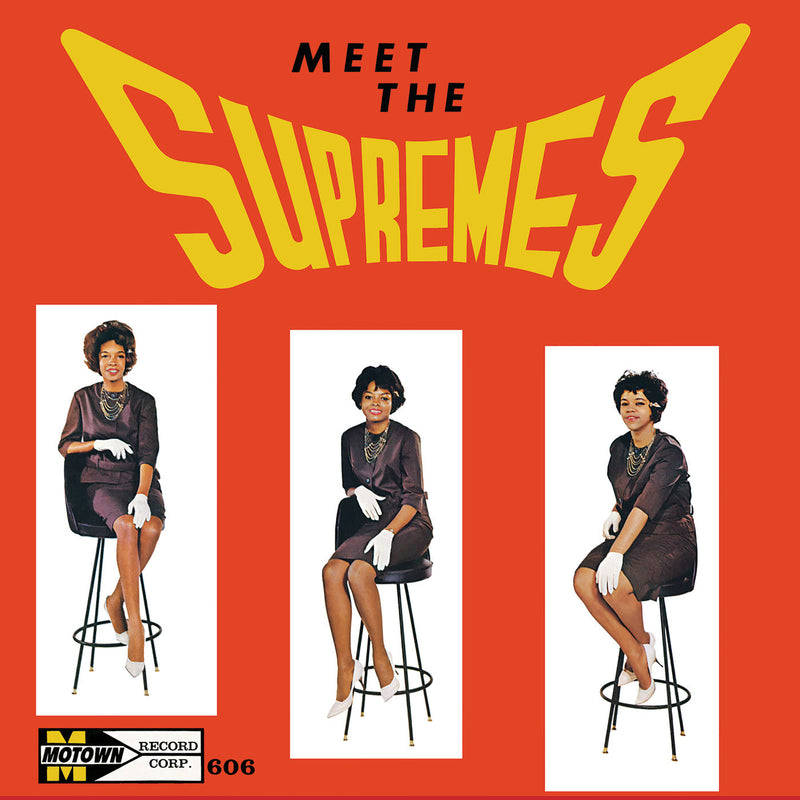 Supremes – Meet The Supremes (Clear Vinyl) vinyl record cover