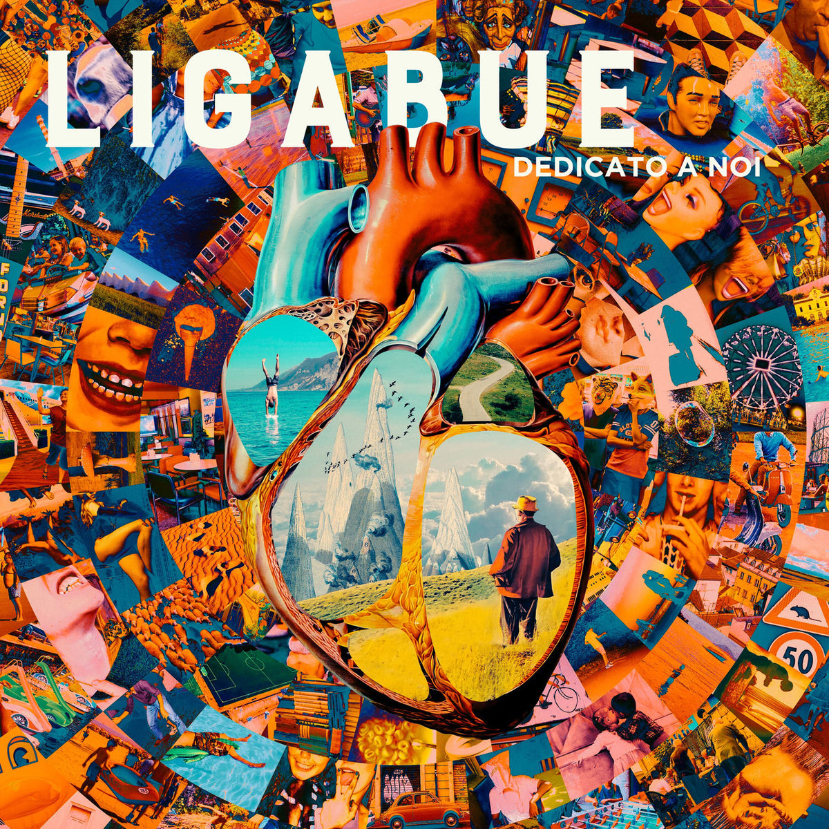 Ligabue – Dedicato a noi vinyl cover