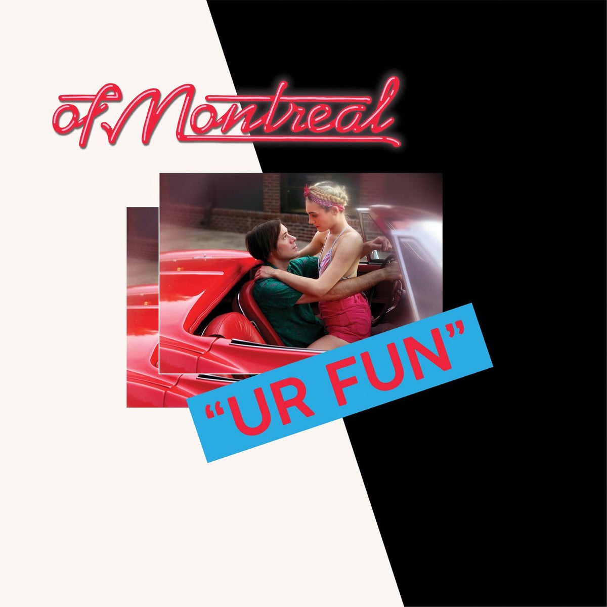 Of Montreal – Ur Fun [LP] (RED VINYL, DOWNLOAD) vinyl record cover