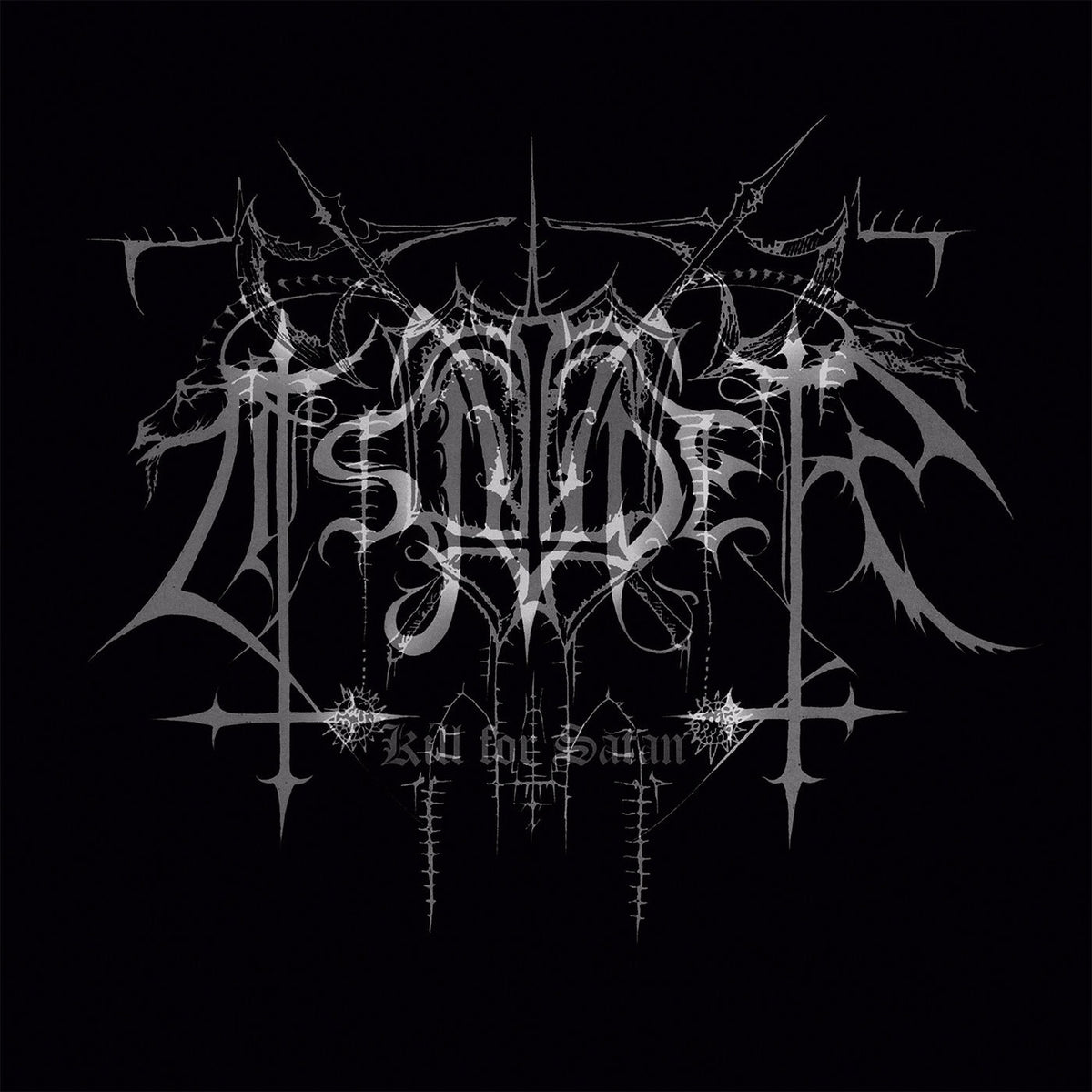 Tsjuder – Kill For Satan (Silver Vinyl) vinyl record cover