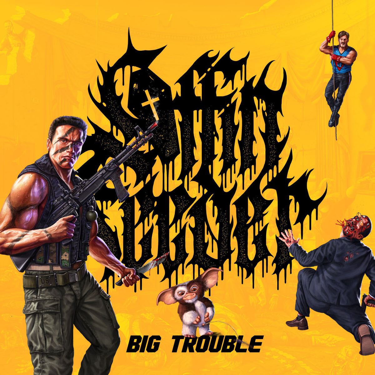 Coffin Feeder – Big Trouble vinyl record cover