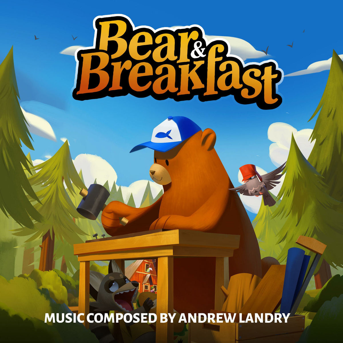 Andrew Landry – Bear And Breakfast (VIDEO GAME SOUNDTRACK) [2LP] (GATEFOLD) vinyl record cover