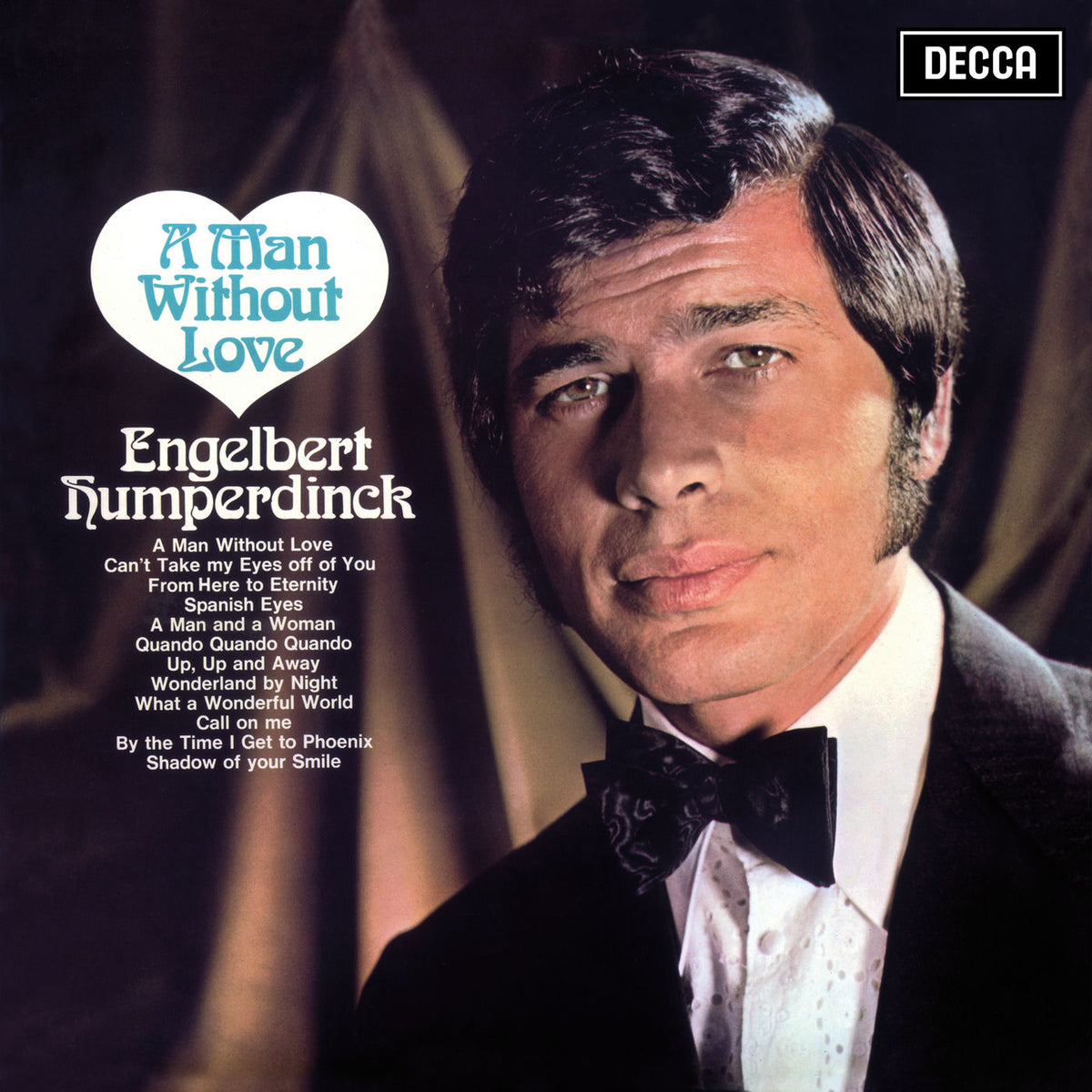 Engelbert Humperdinck – A Man Without Love vinyl record cover