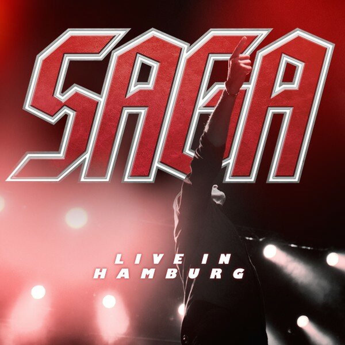 Saga – Live In Hamburg vinyl record cover
