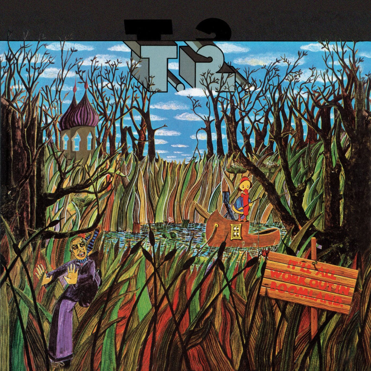 T2 – It'Ll All Work Out In Boomland vinyl record cover