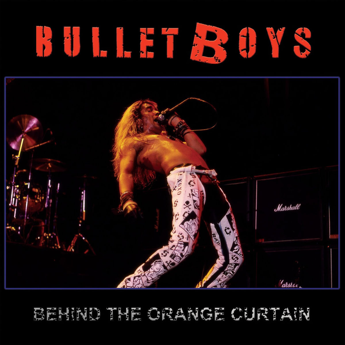 Bullet Boys – Behind The Orange Curtain (Live at The Galaxy Theatre) vinyl cover