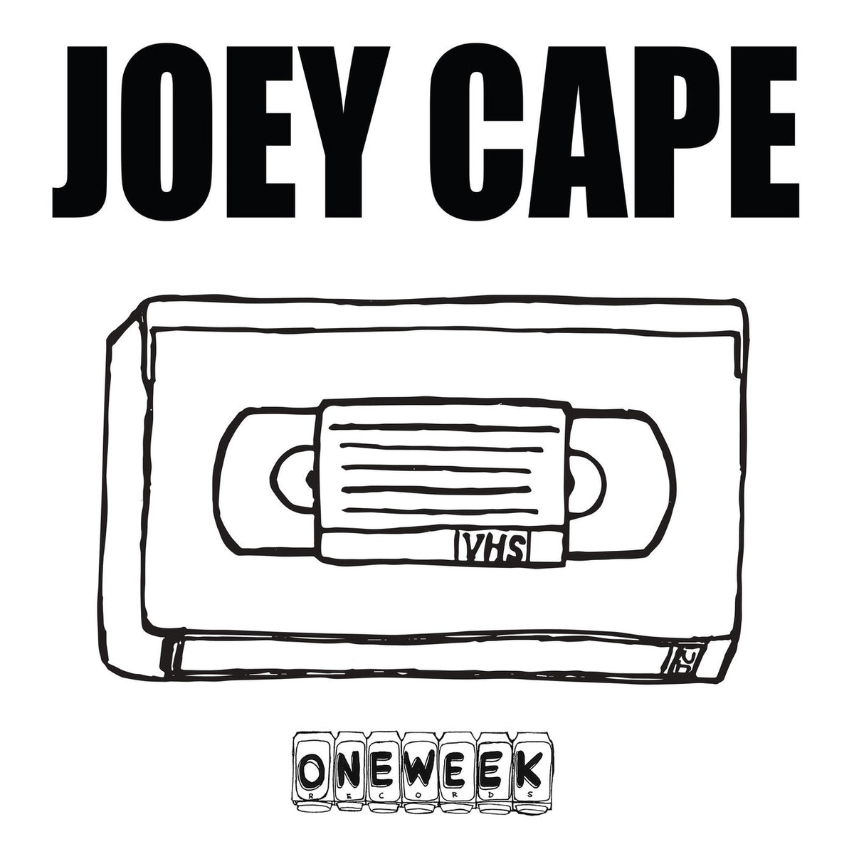 Joey Cape – One Week Record vinyl cover