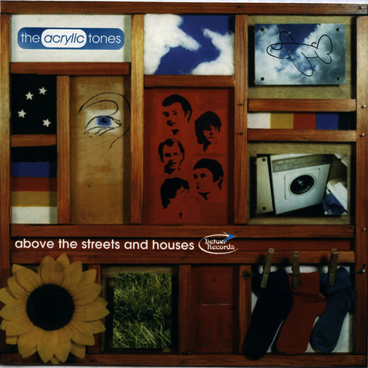 Acrylic Tones – Above The Streets vinyl record cover