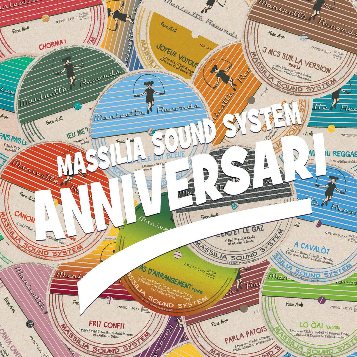 Massilia Sound System – Anniversari 1984-2024 vinyl record cover