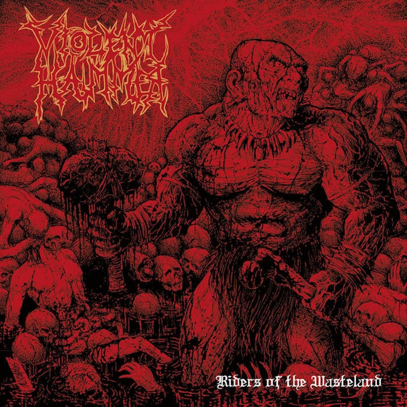 Violent Hammer – Riders of the Wasteland vinyl record cover